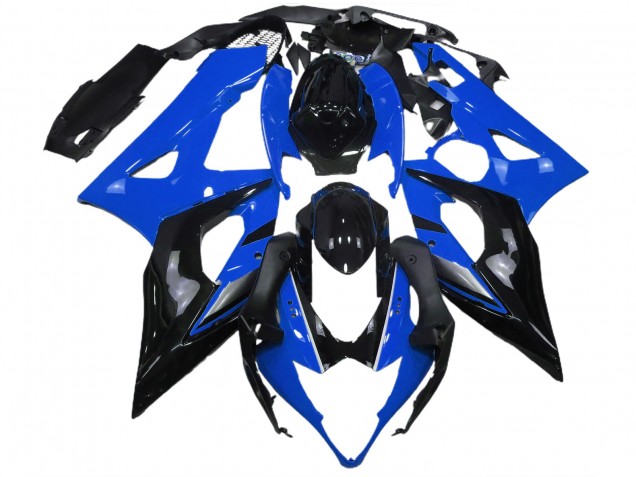 2005-2006 Glänzend Blau & Schwarz Suzuki GSXR 1000 Motorrad Verkleidung 2005-2006 Glänzend Blau & Schwarz Suzuki GSXR 1000 Motorrad Verkleidung