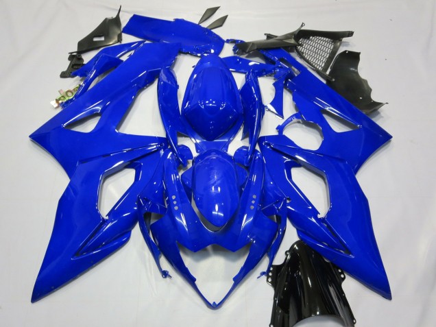 2005-2006 Glänzend Blau Suzuki GSXR 1000 Motorrad Verkleidung 2005-2006 Glänzend Blau Suzuki GSXR 1000 Motorrad Verkleidung