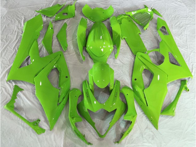 2005-2006 Glänzend Grün Suzuki GSXR 1000 Motorrad Verkleidung