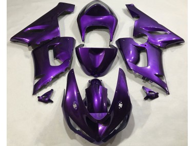2005-2006 Lila Kawasaki ZX6R Motorrad Verkleidung