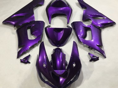 2005-2006 Lila Kawasaki ZX6R Motorrad Verkleidung