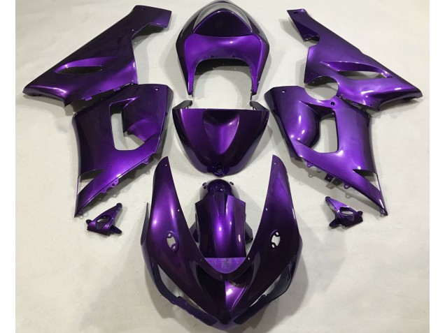 2005-2006 Lila Kawasaki ZX6R Motorrad Verkleidung 2005-2006 Lila Kawasaki ZX6R Motorrad Verkleidung