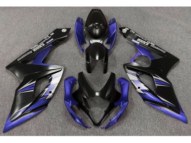 2005-2006 Matt Schwarz & Blau Suzuki GSXR 1000 Motorrad Verkleidung