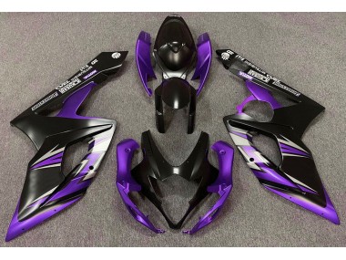 2005-2006 Matt Schwarz & Lila Suzuki GSXR 1000 Motorrad Verkleidung
