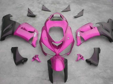 2005-2006 Rosa Kawasaki ZX6R Motorrad Verkleidung