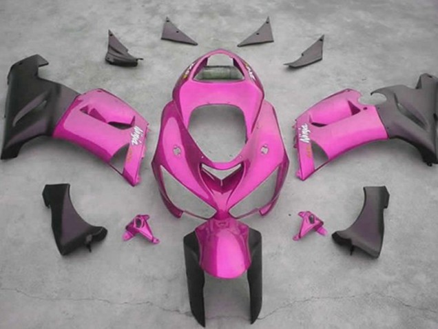 2005-2006 Rosa Kawasaki ZX6R Motorrad Verkleidung