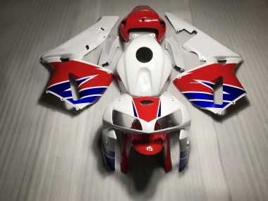 2005-2006 Rot / Weiß / Blau Honda CBR600RR Motorrad Verkleidung