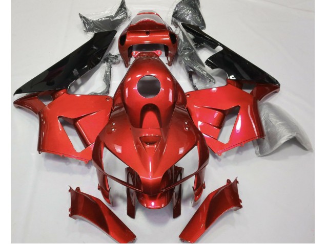 2005-2006 Rot Cbr-Stil Honda CBR600RR Motorrad Verkleidung 2005-2006 Rot Cbr-Stil Honda CBR600RR Motorrad Verkleidung