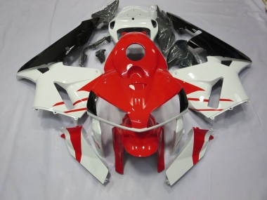 2005-2006 Rot-Weißer Stil Honda CBR600RR Motorrad Verkleidung