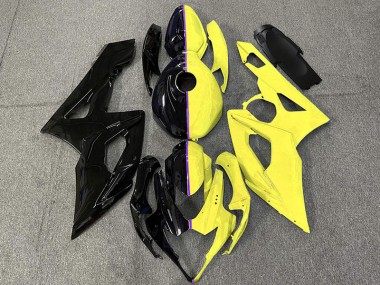 2005-2006 Schwarz & Gelb Suzuki GSXR 1000 Motorrad Verkleidung