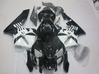 2005-2006 Schwarz Glänzend & Punisher-Logo Honda CBR600RR Motorrad Verkleidung
