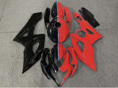 2005-2006 Schwarz & Rot Suzuki GSXR 1000 Motorrad Verkleidung