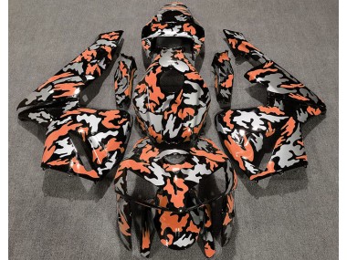 2005-2006 Tarnung & Hellorange Honda CBR600RR Motorrad Verkleidung