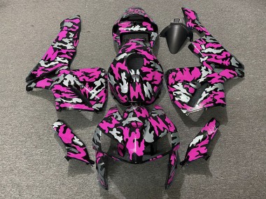 2005-2006 Tarnung & Hot Pink Honda CBR600RR Motorrad Verkleidung