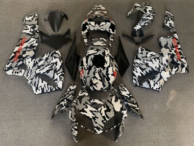 2005-2006 Tarnung & Rot Aufkleber Honda CBR600RR Motorrad Verkleidung