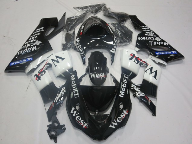 2005-2006 West Kawasaki ZX6R Motorrad Verkleidung 2005-2006 West Kawasaki ZX6R Motorrad Verkleidung