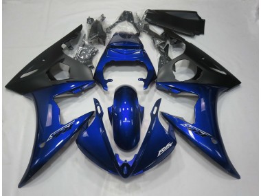 2005 Glänzend Tiefes Blau Yamaha R6 Motorrad Verkleidung