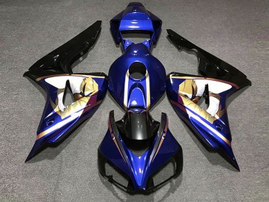 2006-2007 Blau & Orange Bull Honda CBR1000RR Motorrad Verkleidung