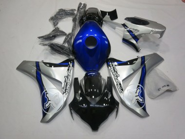 2006-2007 Blau & Silber Tbr Honda CBR1000RR Motorrad Verkleidung