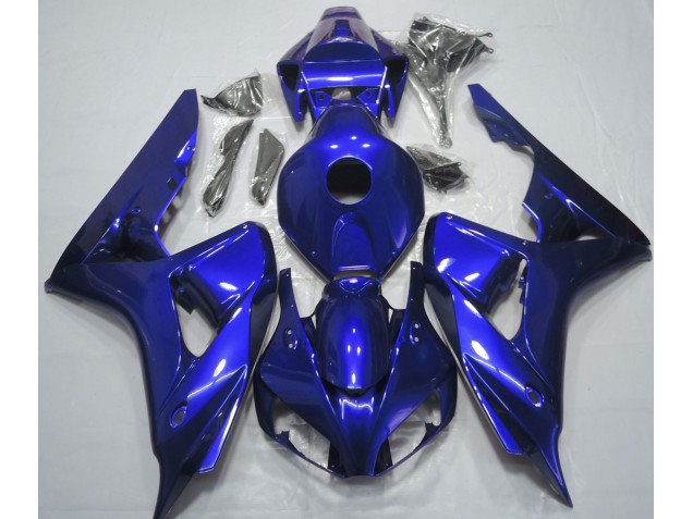 2006-2007 Einfarbig Blau Honda CBR1000RR Motorrad Verkleidung 2006-2007 Einfarbig Blau Honda CBR1000RR Motorrad Verkleidung
