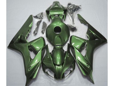 2006-2007 Einfarbig Waldgrün Honda CBR1000RR Motorrad Verkleidung