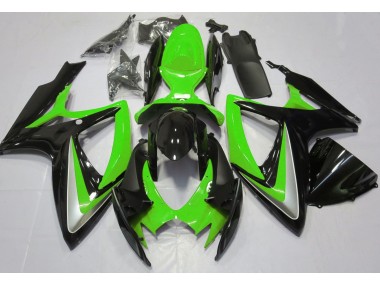 2006-2007 Glänzend Grün Ohne Abzeichen Suzuki GSXR 600-750 Motorrad Verkleidung