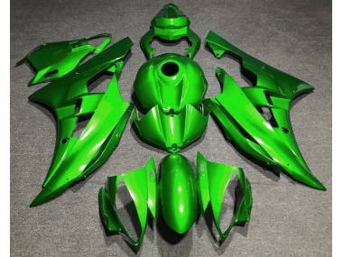 2006-2007 Glänzend Grün Yamaha R6 Motorrad Verkleidung