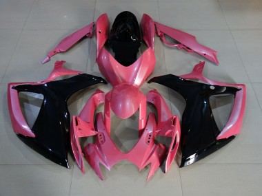 2006-2007 Glanzrosa Suzuki GSXR 600-750 Motorrad Verkleidung
