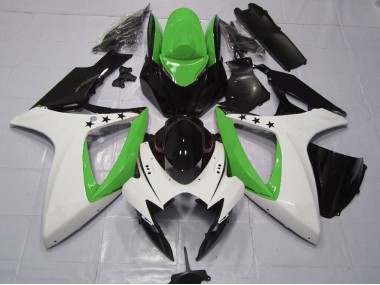2006-2007 Grüner Stern Suzuki GSXR 600-750 Motorrad Verkleidung
