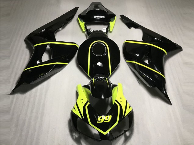 2006-2007 High Viz & Schwarz Cbr Honda CBR1000RR Motorrad Verkleidung 2006-2007 High Viz & Schwarz Cbr Honda CBR1000RR Motorrad Verkleidung