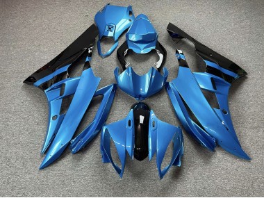 2006-2007 Himmelblau & Schwarz Yamaha R6 Motorrad Verkleidung