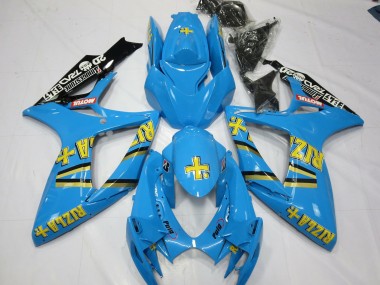 2006-2007 Klassisch Rizla Suzuki GSXR 600-750 Motorrad Verkleidung