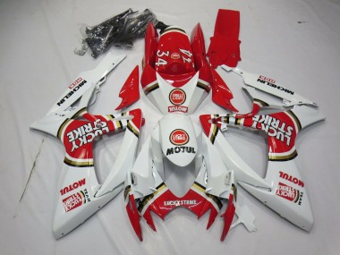 2006-2007 Lucky Strike Suzuki GSXR 600-750 Motorrad Verkleidung