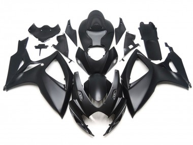 2006-2007 Matt Schwarzer Custom-Stil OEM Suzuki GSXR 600-750 Motorrad Verkleidung