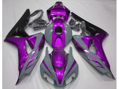 2006-2007 Nardo Grau & Lila Honda CBR1000RR Motorrad Verkleidung