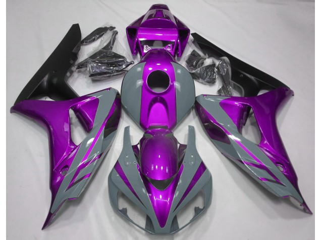 2006-2007 Nardo Grau & Lila Honda CBR1000RR Motorrad Verkleidung 2006-2007 Nardo Grau & Lila Honda CBR1000RR Motorrad Verkleidung