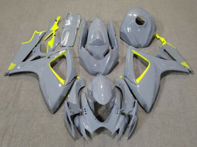2006-2007 Nardo / High Viz Gelb Suzuki GSXR 600-750 Motorrad Verkleidung 2006-2007 Nardo / High Viz Gelb Suzuki GSXR 600-750 Motorrad Verkleidung