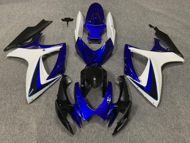 2006-2007 OEM Stil Blau Suzuki GSXR 600-750 Motorrad Verkleidung