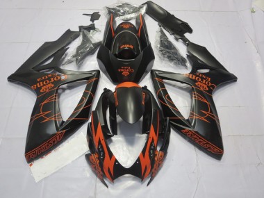 2006-2007 Orange Matt Suzuki GSXR 600-750 Motorrad Verkleidung