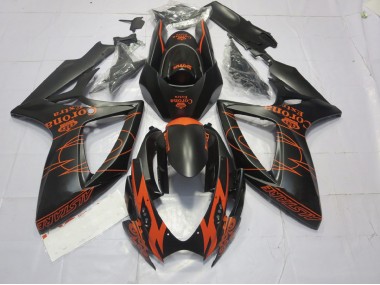 2006-2007 Orange Matt Suzuki GSXR 600-750 Motorrad Verkleidung