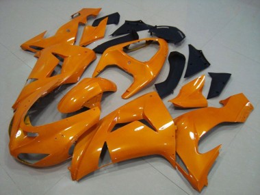 2006-2007 Orange Uni Kawasaki ZX10R Motorrad Verkleidung