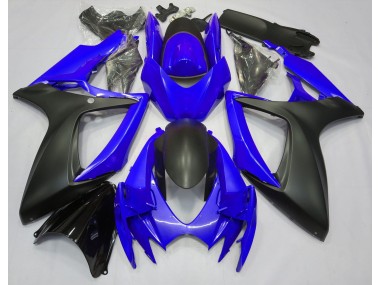 2006-2007 Ozeanblau Suzuki GSXR 600-750 Motorrad Verkleidung