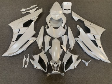 2006-2007 Perlweiss Yamaha R6 Motorrad Verkleidung