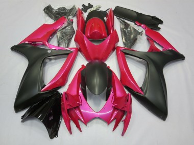 2006-2007 Pink & Matt Suzuki GSXR 600-750 Motorrad Verkleidung