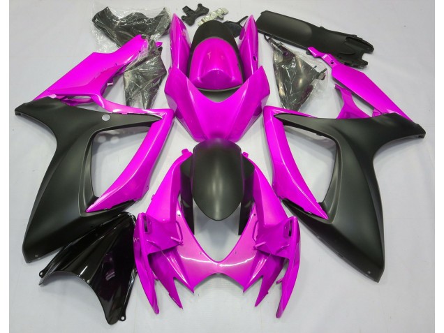 2006-2007 Pink Suzuki GSXR 600-750 Motorrad Verkleidung 2006-2007 Pink Suzuki GSXR 600-750 Motorrad Verkleidung