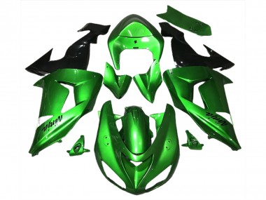 2006-2007 Reptiliengrün Kawasaki ZX10R Motorrad Verkleidung