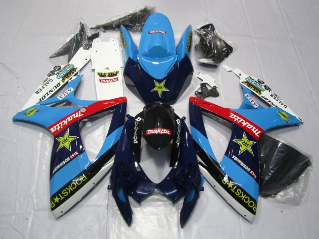 2006-2007 Rockstar Suzuki GSXR 600-750 Motorrad Verkleidung 2006-2007 Rockstar Suzuki GSXR 600-750 Motorrad Verkleidung