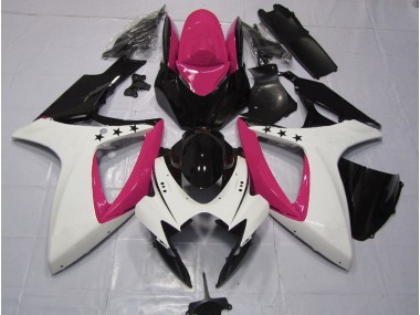 2006-2007 Rosa Stern Suzuki GSXR 600-750 Motorrad Verkleidung