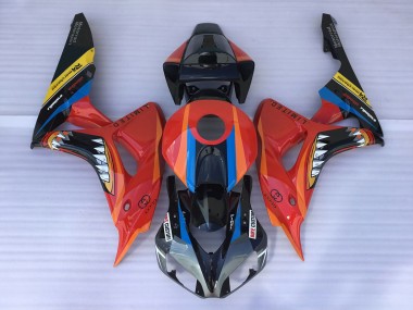 2006-2007 Rot Hai Honda CBR1000RR Motorrad Verkleidung