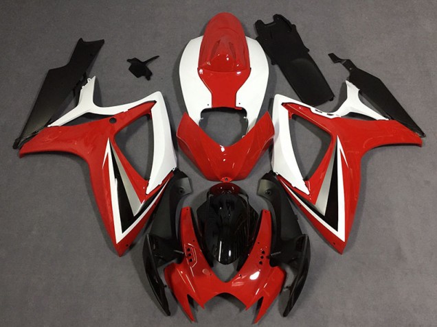 2006-2007 Rot Stil Suzuki GSXR 600-750 Motorrad Verkleidung 2006-2007 Rot Stil Suzuki GSXR 600-750 Motorrad Verkleidung